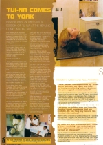 Image of YO1 magazine article on Tuina clinic
